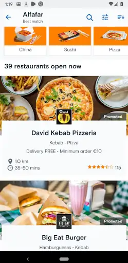 Just Eat example of simple language